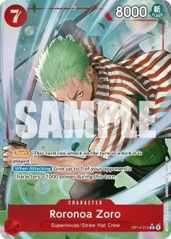 Roronoa Zoro 「OP14-015」 — The Azure Sea's Seven aa「EN」