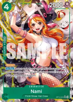 Nami 「OP14-031」 — The Azure Sea's Seven aa「EN」