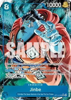 Jinbe 「OP14-049」 — The Azure Sea's Seven aa「EN」