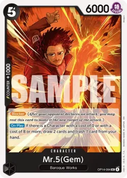 Mr.5(Gem) 「OP14-094」「EN」