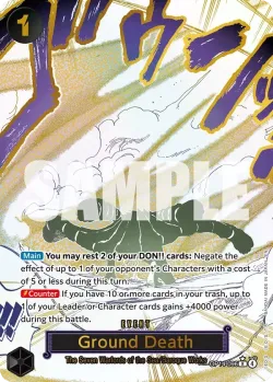 Ground Death 「OP14-096」 — The Azure Sea's Seven aa「EN」