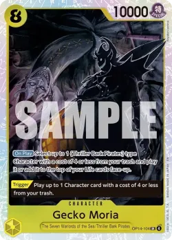 Gecko Moria 「OP14-104」「EN」