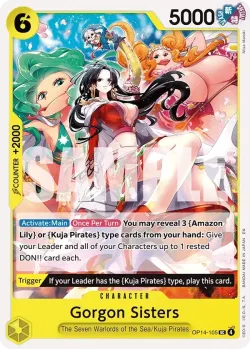 Gorgon Sisters 「OP14-105」「EN」