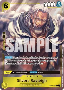 Silvers Rayleigh 「OP14-108」 — The Azure Sea's Seven Dash Pack fa「EN」