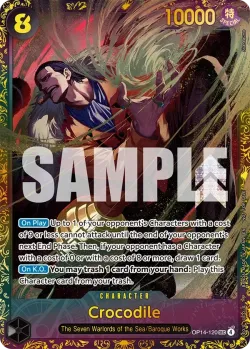 Crocodile 「OP14-120」 — Prize Cards aa「EN」