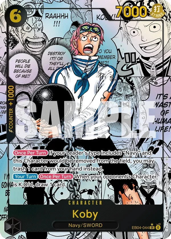 Koby 「EB04-044」 — Adventure on Kami's Island manga「EN」