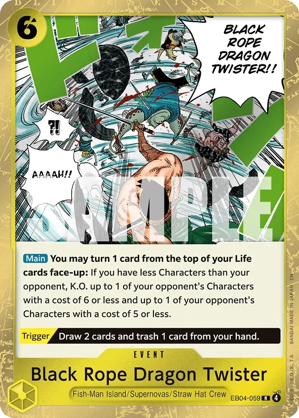Black Rope Dragon Twister 「EB04-059」「EN」