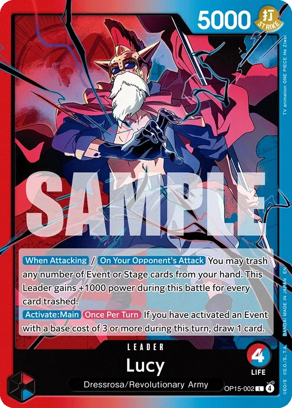 Lucy 「OP15-002」「EN」