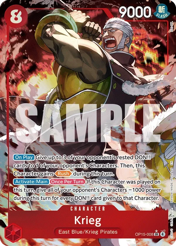 Krieg 「OP15-008」 — Adventure on Kami's Island aa「EN」