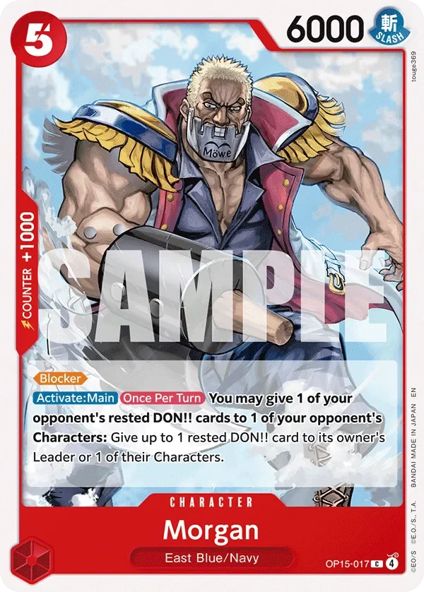 Morgan 「OP15-017」「EN」