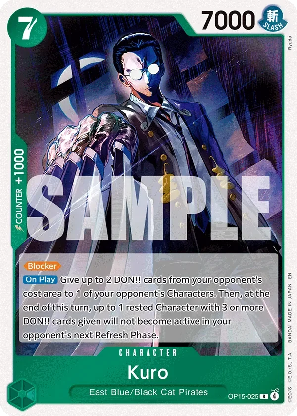 Kuro 「OP15-025」「EN」