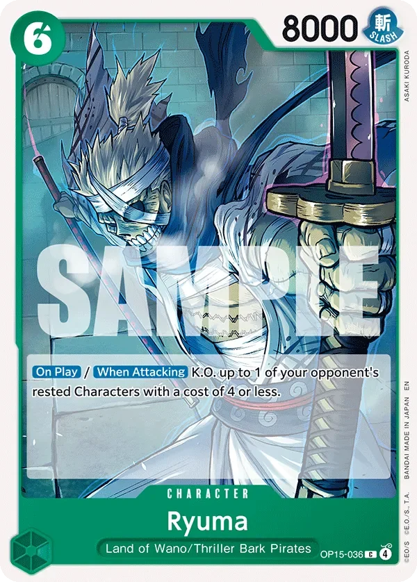 Ryuma 「OP15-036」「EN」