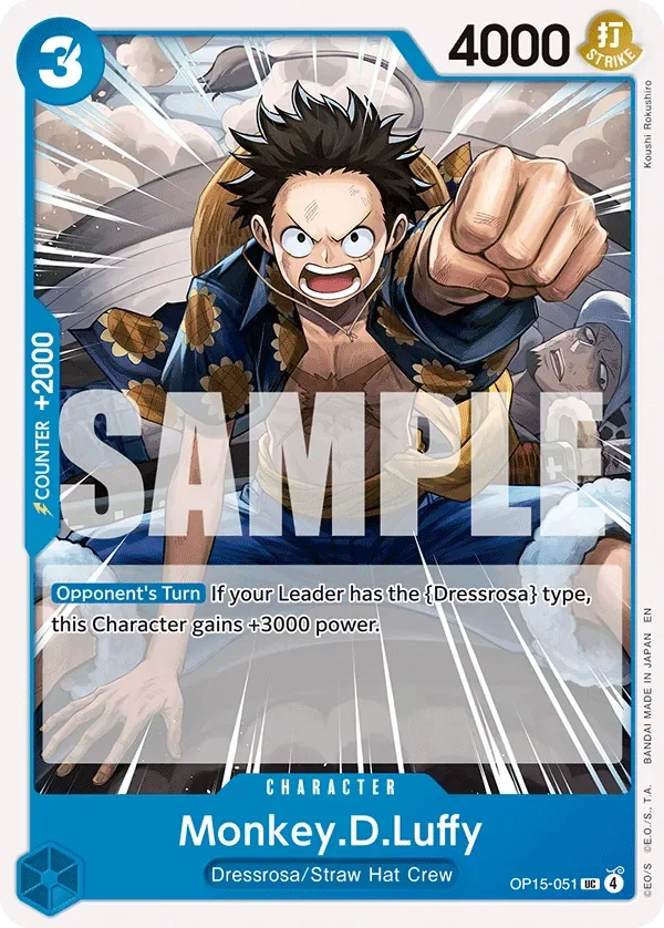 Monkey.D.Luffy 「OP15-051」「EN」