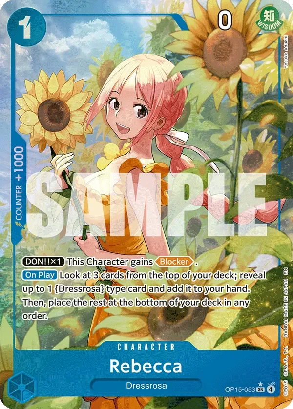 Rebecca 「OP15-053」 — Adventure on Kami's Island aa「EN」
