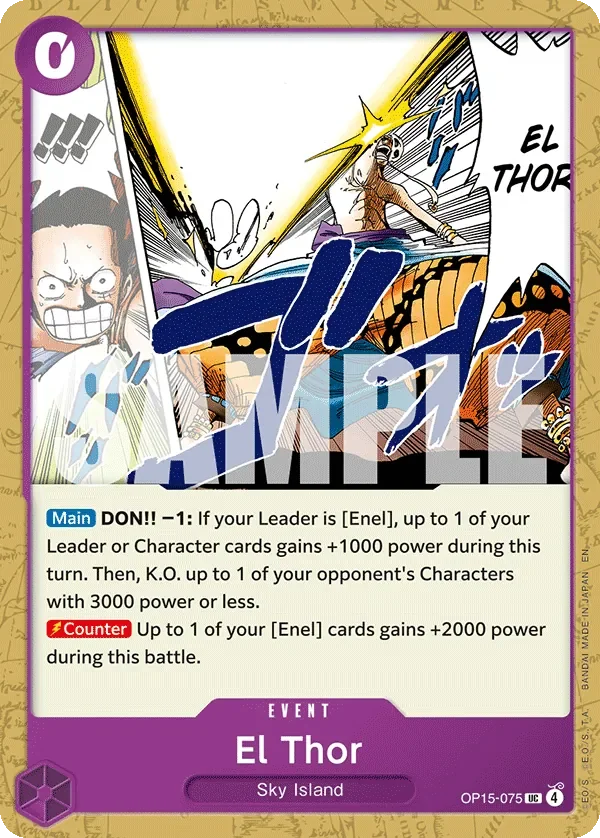 El Thor 「OP15-075」「EN」