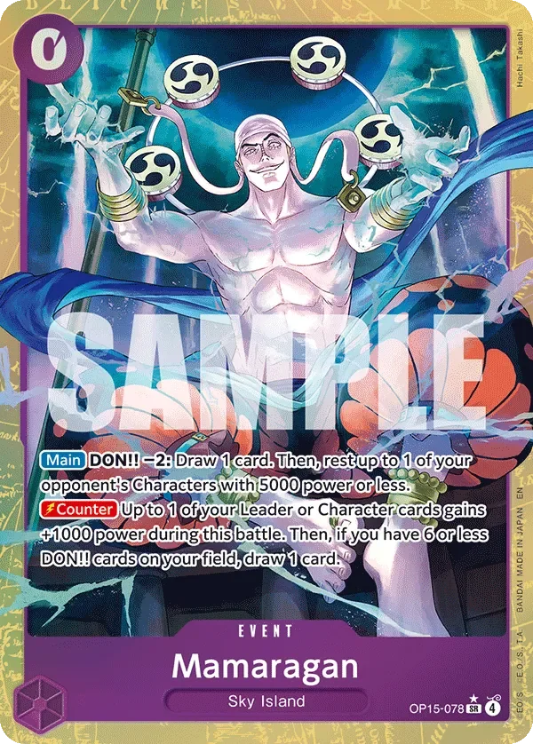 Mamaragan 「OP15-078」 — Adventure on Kami's Island aa「EN」