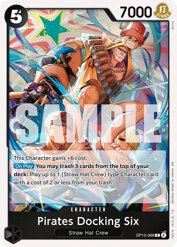 Pirates Docking Six 「OP15-088」「EN」