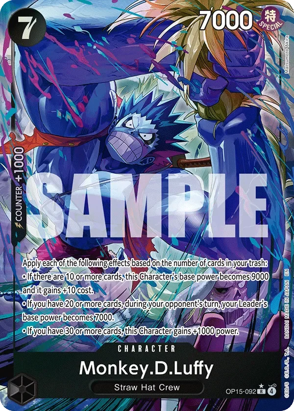 Monkey.D.Luffy 「OP15-092」 — Adventure on Kami's Island aa「EN」