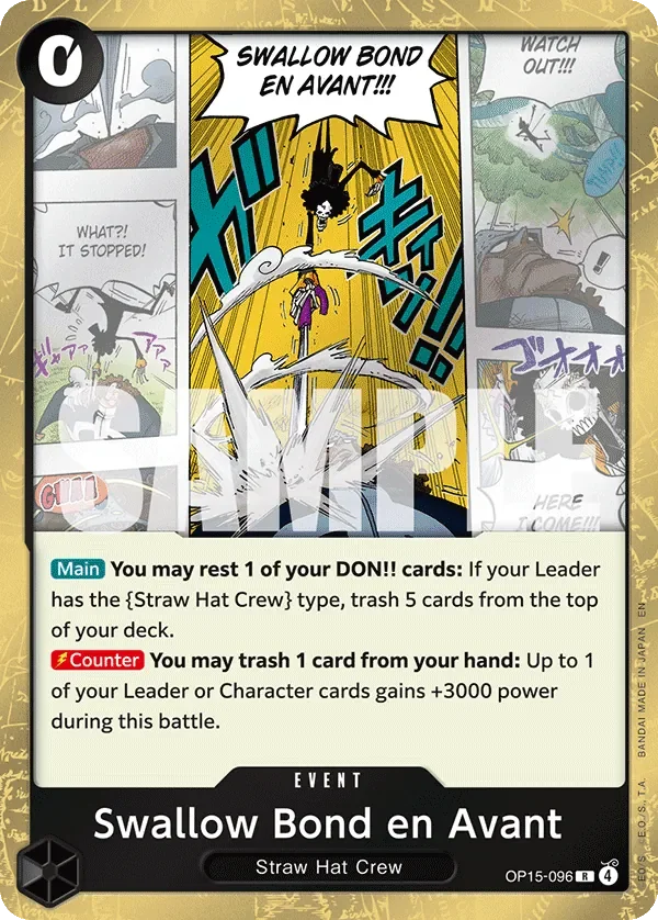 Swallow Bond en Avant 「OP15-096」「EN」