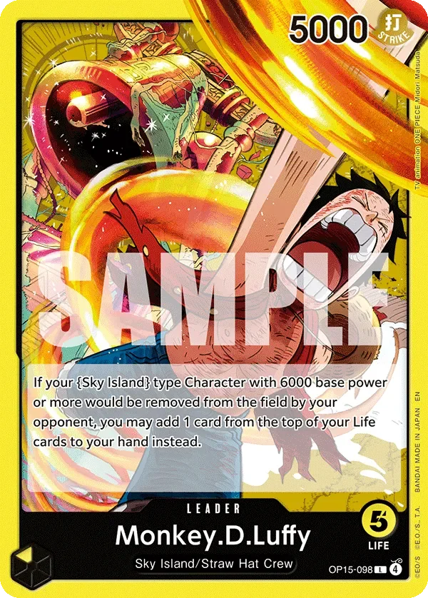 Monkey.D.Luffy 「OP15-098」「EN」