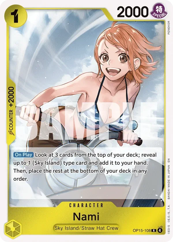 Nami 「OP15-108」「EN」