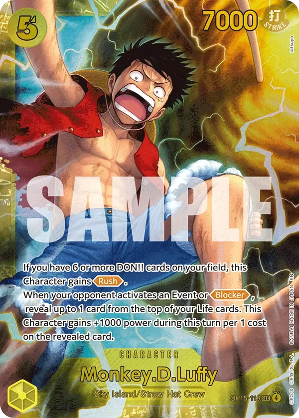 Monkey.D.Luffy 「OP15-119」「EN」