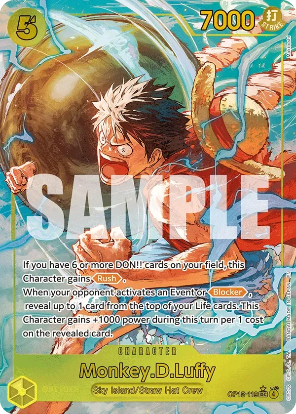 Monkey.D.Luffy 「OP15-119」 — Adventure on Kami's Island aa「EN」