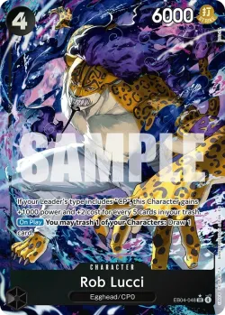 Rob Lucci 「EB04-048」 — Adventure on Kami's Island aa「EN」