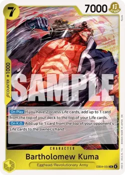 Bartholomew Kuma 「EB04-054」「EN」