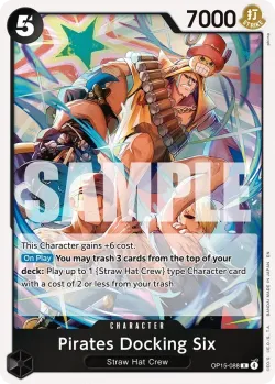 Pirates Docking Six 「OP15-088」「EN」