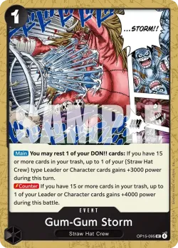 Gum-Gum Storm 「OP15-095」「EN」