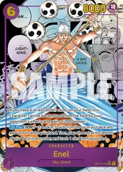 Enel 「OP15-118」 — Adventure on Kami's Island manga「EN」
