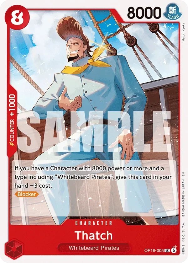 Thatch 「OP16-005」「EN」