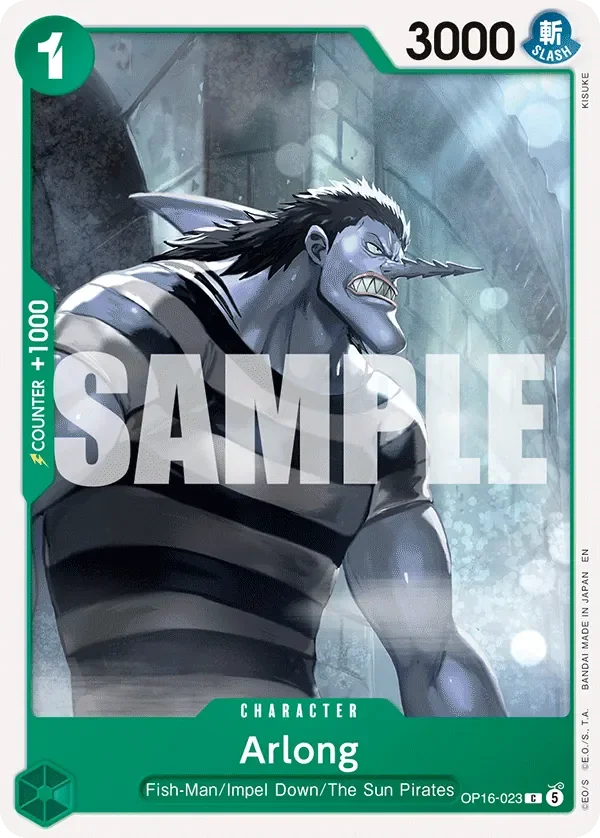 Arlong 「OP16-023」「EN」