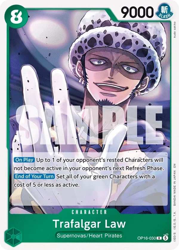 Trafalgar Law 「OP16-030」「EN」
