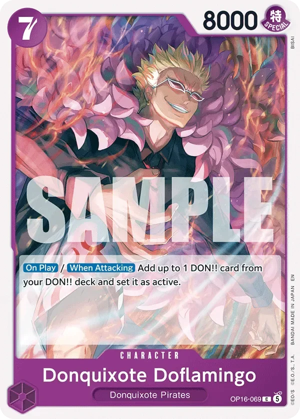 Donquixote Doflamingo 「OP16-069」「EN」