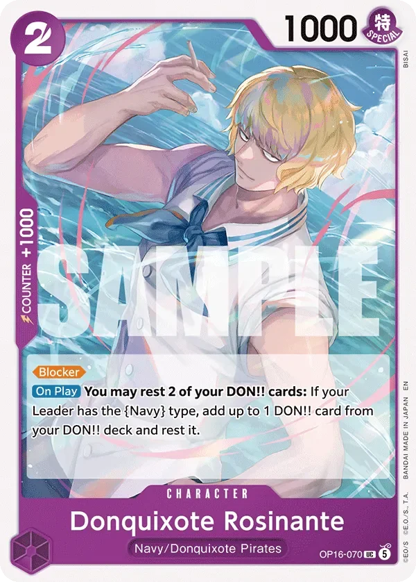 Donquixote Rosinante 「OP16-070」「EN」