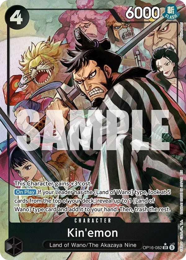 Kin'emon 「OP16-082」 — The Time of Battle aa 「EN」