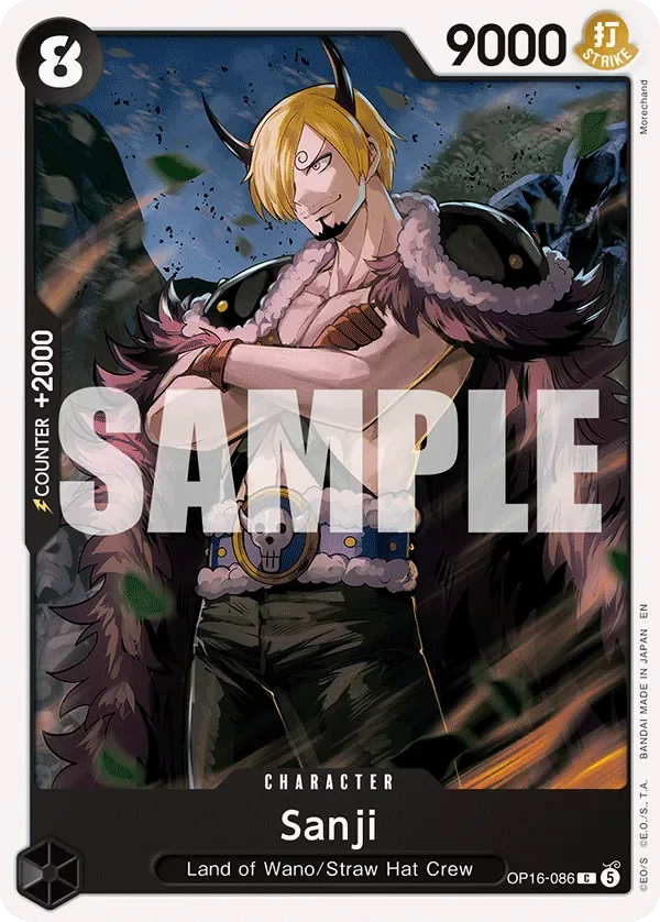 Sanji 「OP16-086」「EN」