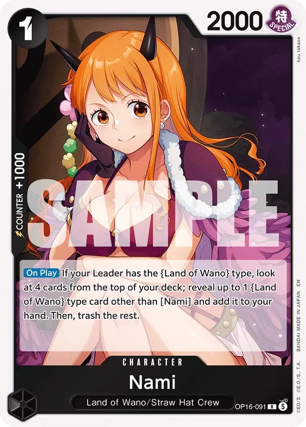 Nami 「OP16-091」「EN」