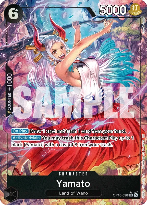 Yamato 「OP16-098」 — The Time of Battle aa 「EN」