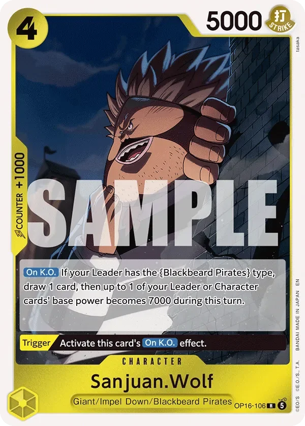 Sanjuan.Wolf 「OP16-106」「EN」