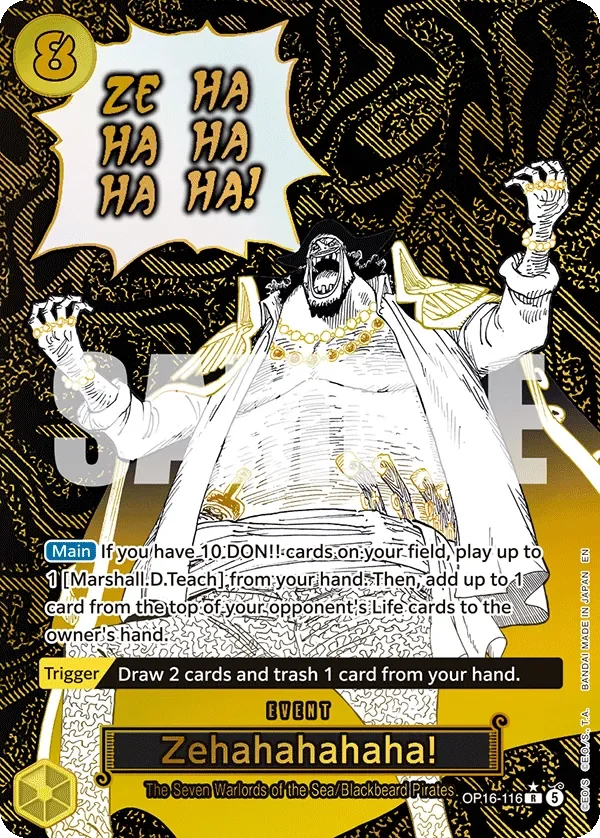 Zehahahahaha! 「OP16-116」 — The Time of Battle aa 「EN」