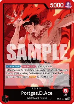 Portgas.D.Ace #OP16-001 · One Piece