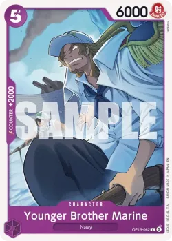 Younger Brother Marine #OP16-062 · One Piece