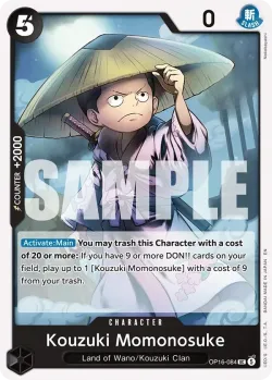 Kouzuki Momonosuke 「OP16-084」「EN」