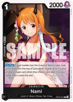 Nami 「OP16-091」「EN」