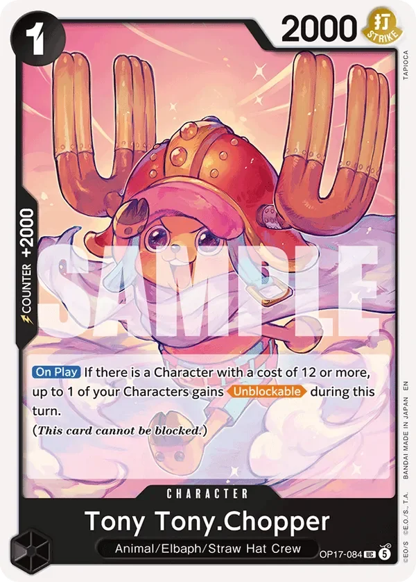 Tony Tony.Chopper 「OP17-084」「EN」