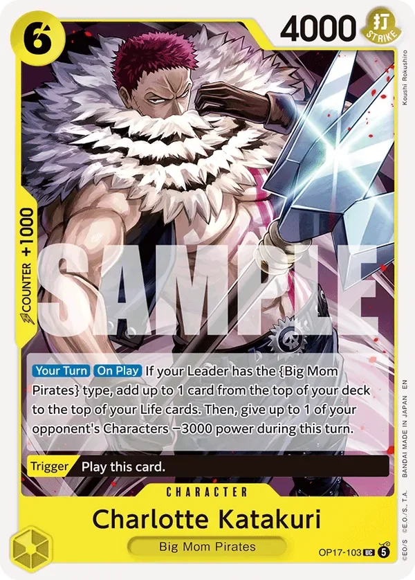 Charlotte Katakuri 「OP17-103」「EN」