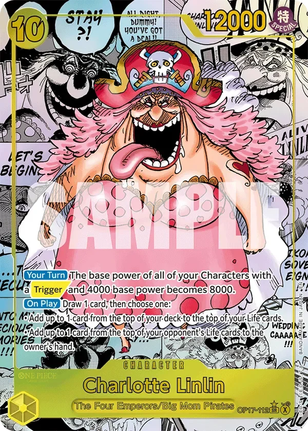 Charlotte Linlin 「OP17-112」 — The World's Strongest Warriors manga 「EN」